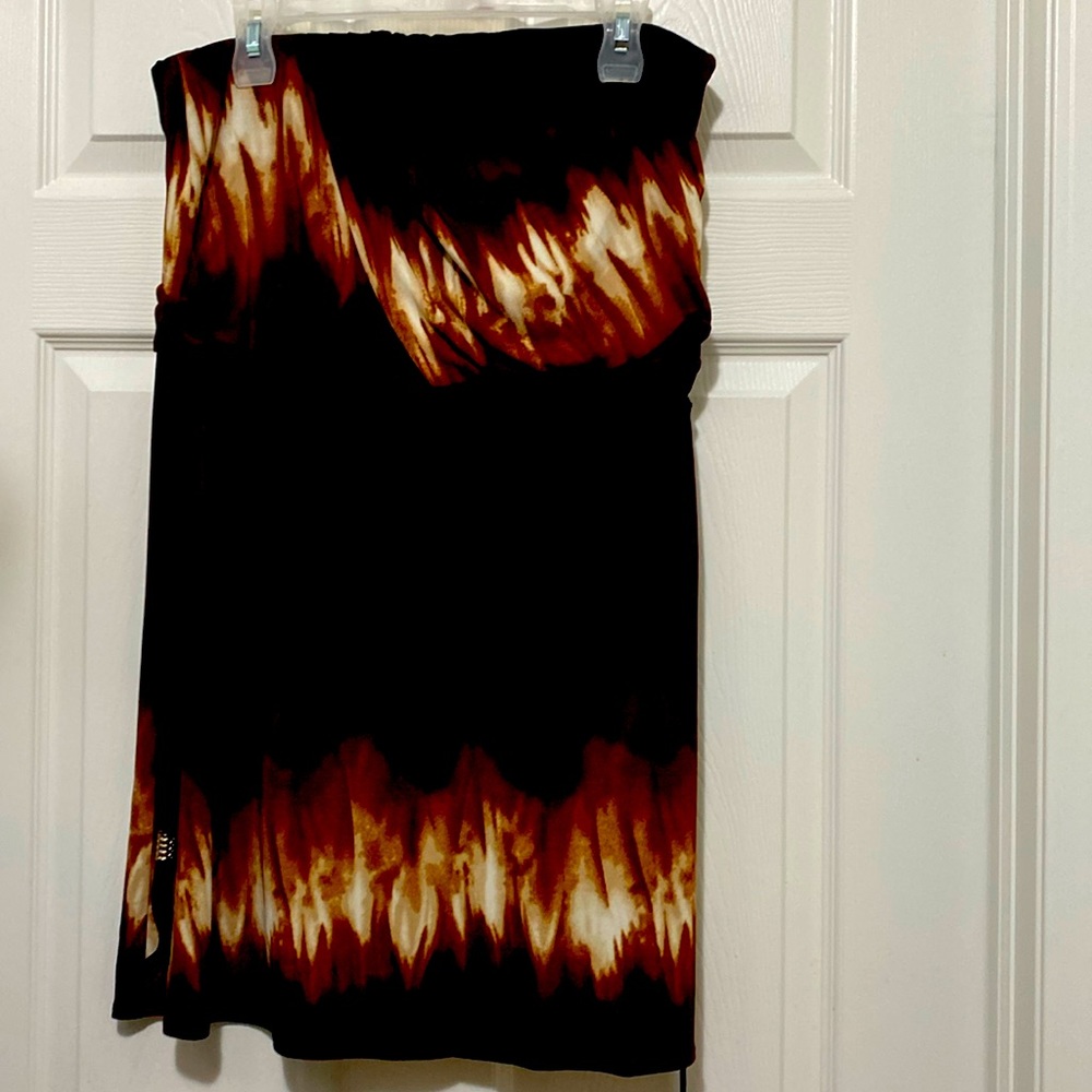 Le Chateau Tie Dye Tube/spahetti strap Large Dress- BNWT